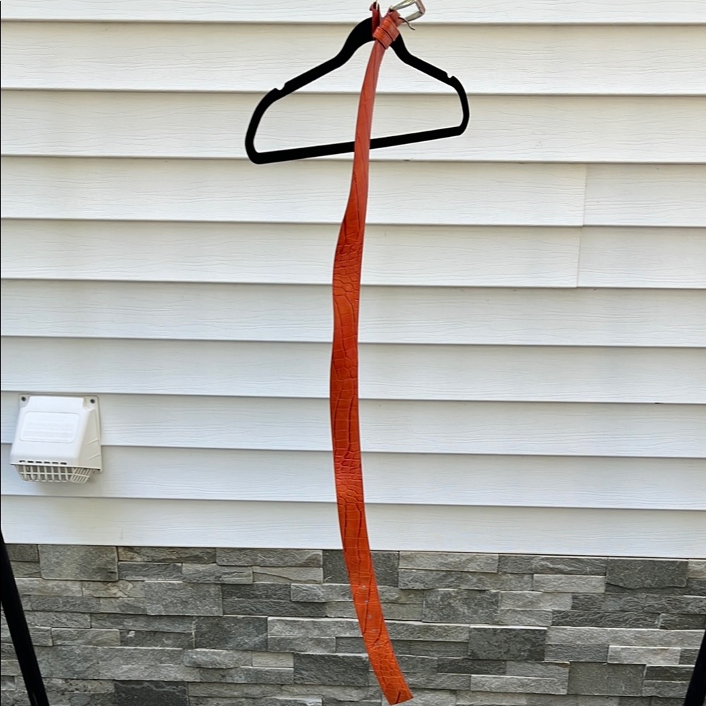 Prada Orange Belt Accessory